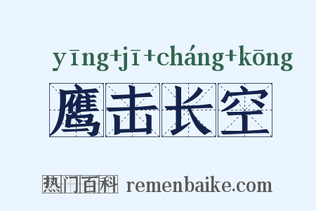 鹰击长空是什么意思的图片